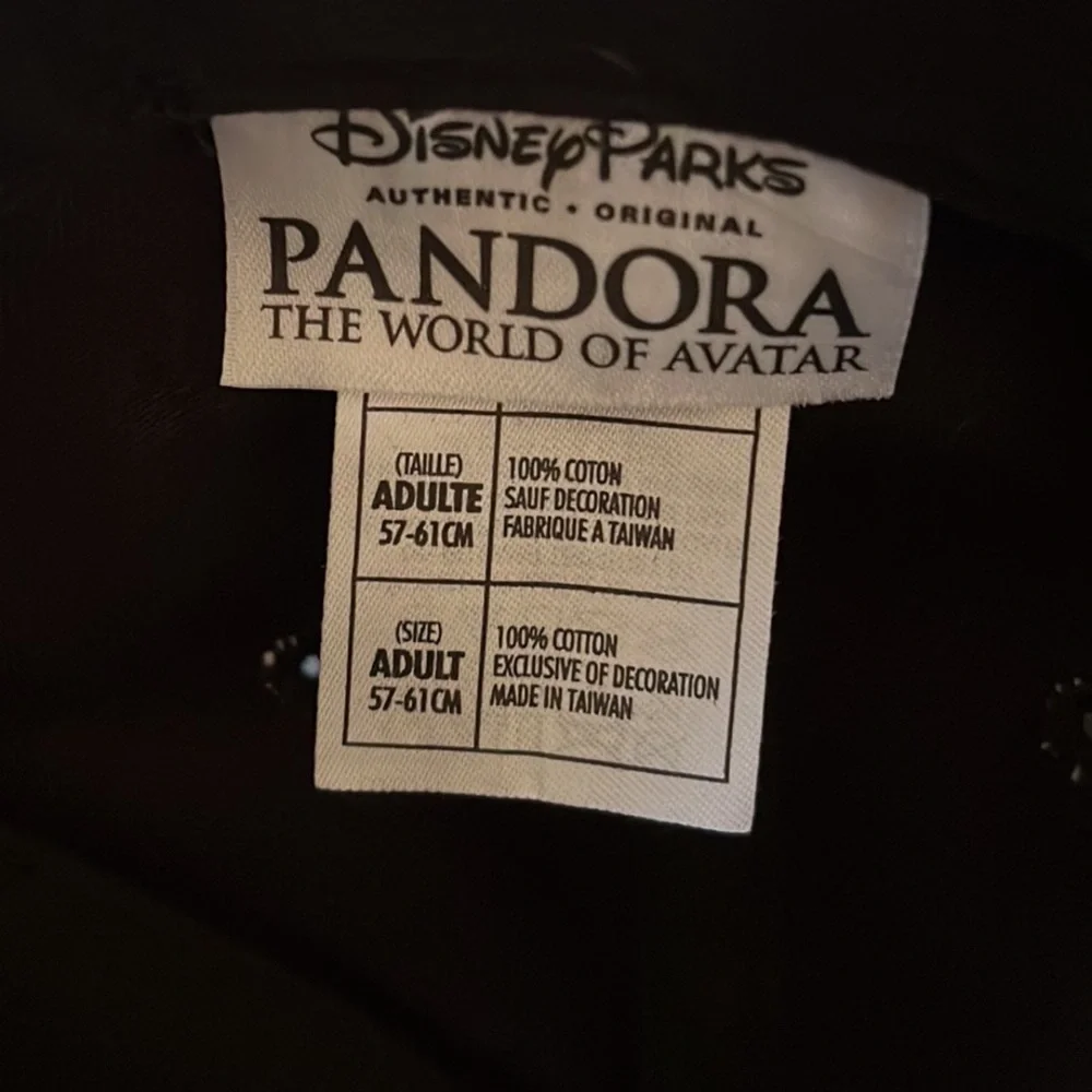 NWT Disney Parks Avatar World of Pandora Encounters Patches Baseball Cap Dad Hat